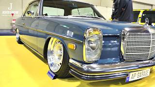 4Kアップガレージ メルセデスベンツ 250CE クラシックカー UP GARAGE Mercedes Benz 250CE  名古屋オートトレンド2020 [upl. by Adnesor]