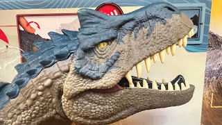 Epic Evolution Allosaurus Toy Jurassic World RUTHLESS RAMPAGE ALLOSAURUS [upl. by Sucram831]