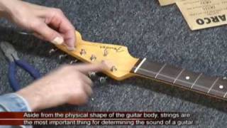 How To String Any Guitar  Guitar Universe [upl. by Straub]