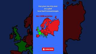 Has your country ever occupied IstanbulConstantinople geography history map europe ottomania [upl. by Irisa]