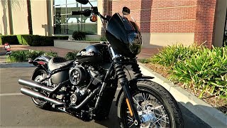 Club Style 2018 Softail Street Bob HarleyDavidson│ Full Parts Details [upl. by Rex904]