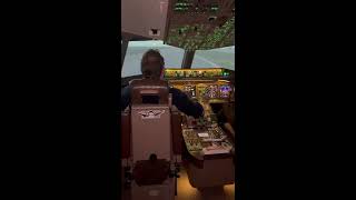 Learning to Land the Boeing 777 uFly Simulator Full Cockpit POV [upl. by Ramo]