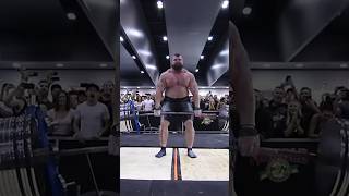 Deadlift World Record With Arnold 10185 lbs shorts [upl. by Nehgam]