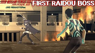 First Raidou Boss Fight  Shin Megami Tensei 3 Nocturne HD Remaster [upl. by Eardnaed]