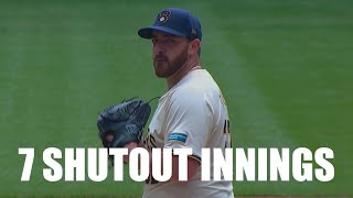 Aaron Civale Throws 7 Shutout Innings vs Giants [upl. by Curry]