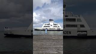 Esbjerg to Fanø Island Ferry Esbjerg denmark danmark fanø island fenja menja [upl. by Guendolen151]