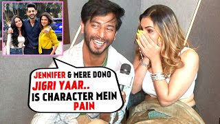 Sehban Azim amp Shivangi Verma On Atrangiis New Show REACTS To Besties Jennifer amp Karan New Show [upl. by Eneryt155]