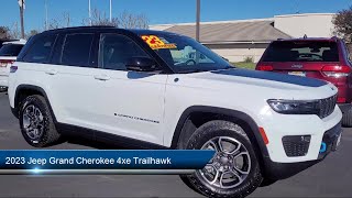 2023 Jeep Grand Cherokee 4xe Trailhawk Antioch Pittsburg Brentwood Concord Walnut Creek [upl. by Altis989]