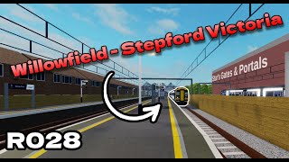 Willowfield  Stepford Victoria Roblox Stepford County Railway [upl. by Lletnuahs]