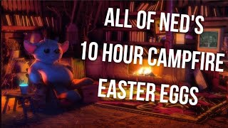 Bandito Symbols Christmas And A Code  All Of The Easter Eggs In NEDs 10 Hour Cozy Campfire [upl. by Haerb]