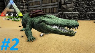 ARK Survival Evolved épisode 2 Ma première créature Marine [upl. by Blayze851]