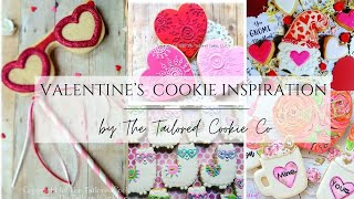 Valentines Day Hand Decorated Cookie Compilation of Past Creations [upl. by Nandor]