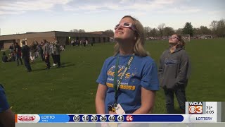 Mattoon Middle Schoolers experience eclipse donate glasses to Latin America [upl. by Essiralc]