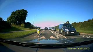 Dash Cam HDC 100  Driving 1  Halfords Dash Camera [upl. by Akimot692]