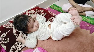 3month baby trying to sit on his own🙄😍activebaby newbornbaby cutebaby shorts babylearningtosit [upl. by Rudd551]