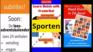 NT2 Sporten 2 To Play Sports Nederlands Dutch Nederland Holland Inburgering Staatsexamen [upl. by Preston]