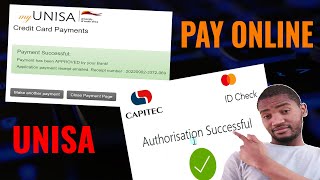 How to pay application fee at UNISA online  UNISA 2023 online applications  University of SA [upl. by Eelarac185]