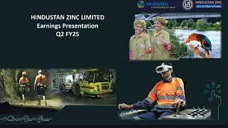 Hindustan Zinc Ltd HINDZINC Earnings amp Conference call for Q2 FY 20242025 [upl. by Snahc]