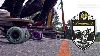 Longboard Downhill Competition  Almabtrieb 2013 [upl. by Cameron]