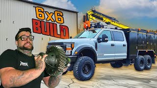 HOW TO BUILD A MONSTER 6X6 Custom AXLES FIRST [upl. by Horatio]