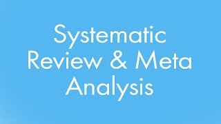 StrettaDoc  Article  Systematic Review and Meta Analysis [upl. by Nosirrag342]