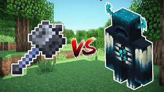 Minecraft warden VS mece one hit Jubayer crazy gamer [upl. by Olifoet]