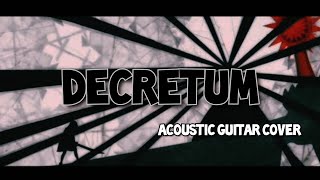 Decretumさやかのテーマ Acoustic Guitar cover【Puela magi Madoka magica】イヤホン必須 [upl. by Saenihp]