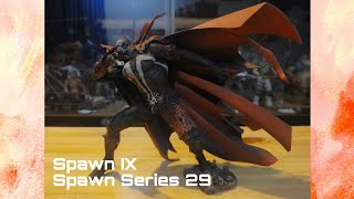 McFarlane Toys Spawn Series 29  Spawn IX Unmasked Version Action Figure Review [upl. by Dal]