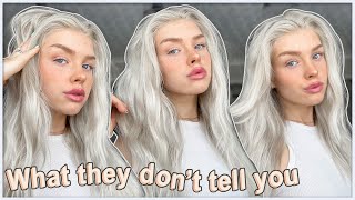 What you NEED to know before going PLATINUM blonde  WHAT THEY DONT TELL YOU  watch this before [upl. by Halladba]