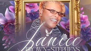 HOMEGOING CELEBRATION FOR THE LATE GREAT REV JANICE BROWN 1943  2024 [upl. by Esyned135]