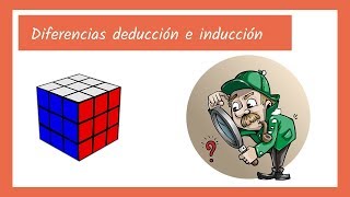 Argumentación inductiva y deductiva diferencias  Diferencias argumentos deductivo e inductivo [upl. by Liebman514]