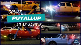 Cruise Puyallup Part 3  The Ultimate Night Ride Finale  October 12 2024 [upl. by Arimihc]