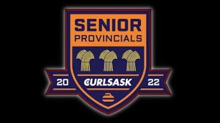 Wilson vs Bryden  Draw 5  2022 CurlSask Senior Provincials  Aberdeen SK [upl. by Ettevets650]