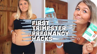 FIRST TRIMESTER MUST HAVES UK PREGNANCY essentials to survive the first trimester  HomeWithShan [upl. by Allerim]