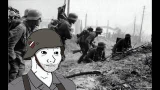 Zem Musu Kajam but youre a Latvian Legionnaire at the Battle of Berlin [upl. by Stahl519]