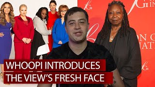 Exciting Whoopi Goldberg introduces the Views fresh face [upl. by Noivart509]