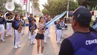 Castores Marching Band  Carnaval Tuxpan 2024 [upl. by Nine]