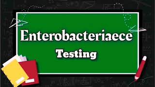 Enterobacteriaceae family  How to count enterobacteriaceae using MPN test  Microbiology [upl. by Stanton]