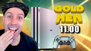 Cómo Liberar PS4 1100 con GOLDHEN 🎆  Método Fácil  Tutorial Completo [upl. by Nohshan116]