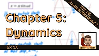 Dynamics 1 • Variable forces  calculus • FM2 Ex5A • 🚗 [upl. by Secunda]