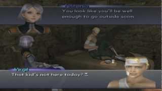 Xenosaga III HD Cutscene 145  Feb and Virgil Old Church  ENGLISH [upl. by Grodin]