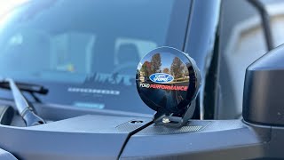 2024 Bronco Ford Performance Mirror Mounted Ditch Lights Install and Review [upl. by Chandler166]