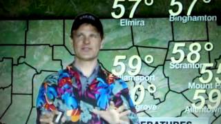 Crazy WNEP Weather Man Joe Snedeker collapses on air [upl. by Valley432]