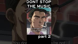 Initial D  DONT STOP THE MUSIC p2 eurobeat shorts [upl. by Olia]