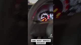 Cara reset service reminder light Myvi AV [upl. by Adaven804]