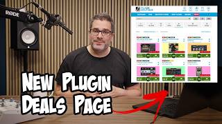 New Plugin Deals Page on Plugin Boutique [upl. by Nehr]