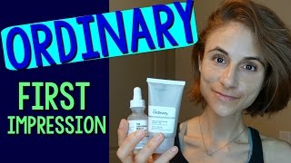 The Ordinary BRIGHTENING SKIN CARE 1st impression 🌟🌟 [upl. by Joon]