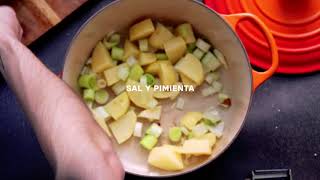 Vegan  Crema de Coliflor con Garbanzos Salteados  Beatriz Moliz [upl. by Ashlee153]