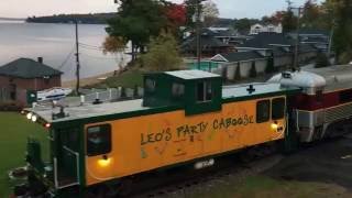 Hobo Railroad  Lake Winnipesaukee Scenic Train Weirs Beach  Laconia New Hampshire [upl. by Inez634]