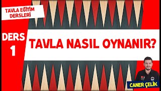 Tavla Kapışması  tavla böyle oynanır [upl. by Franklyn16]